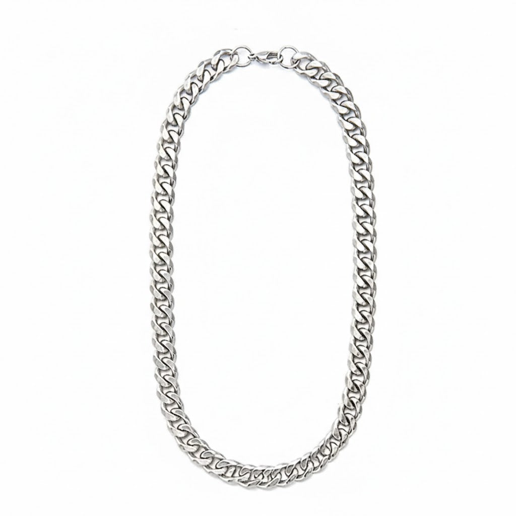 Titanium Steel Cuban Necklace For Men