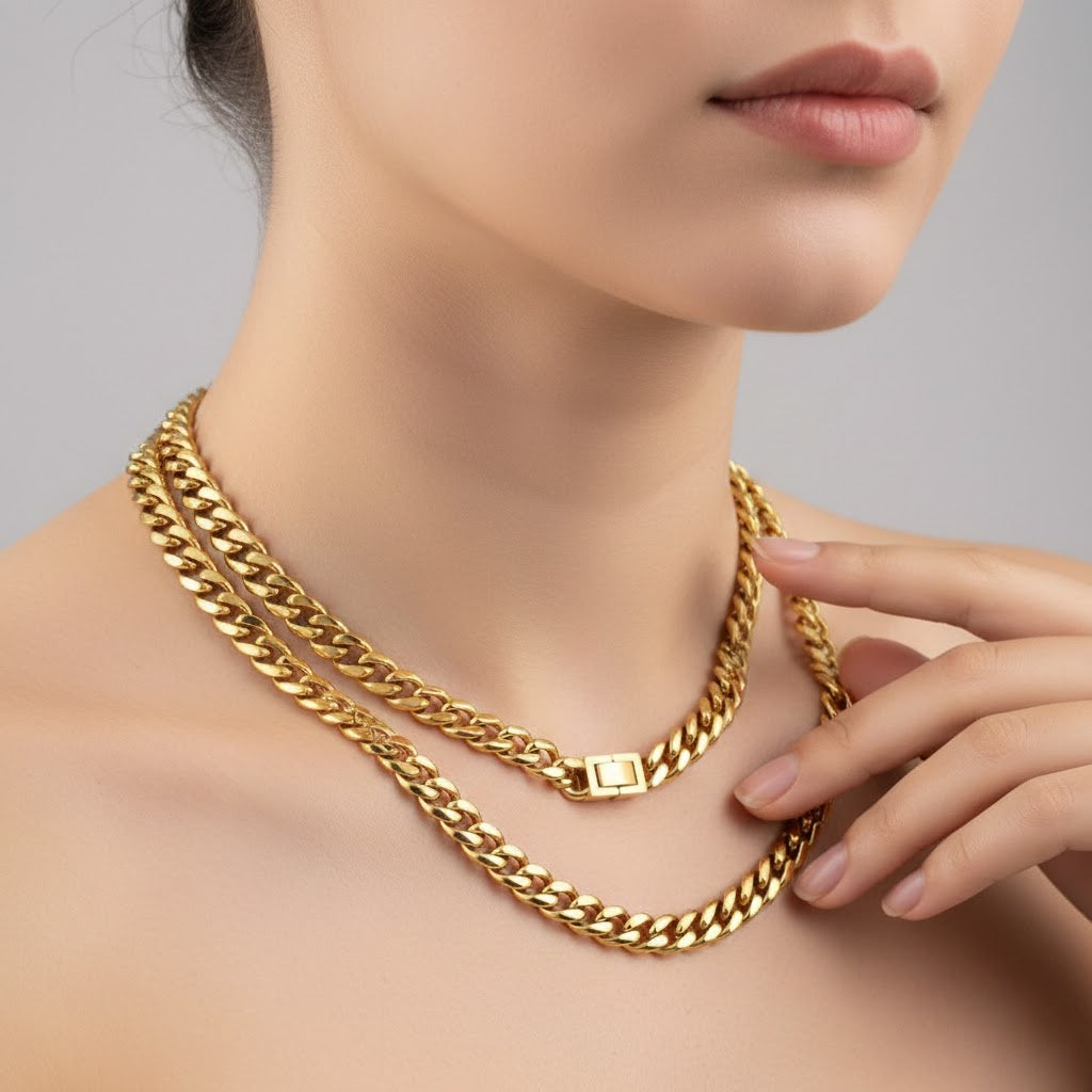 Stainless Steel Cuban Necklace