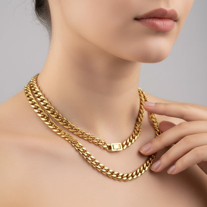 Stainless Steel Cuban Necklace