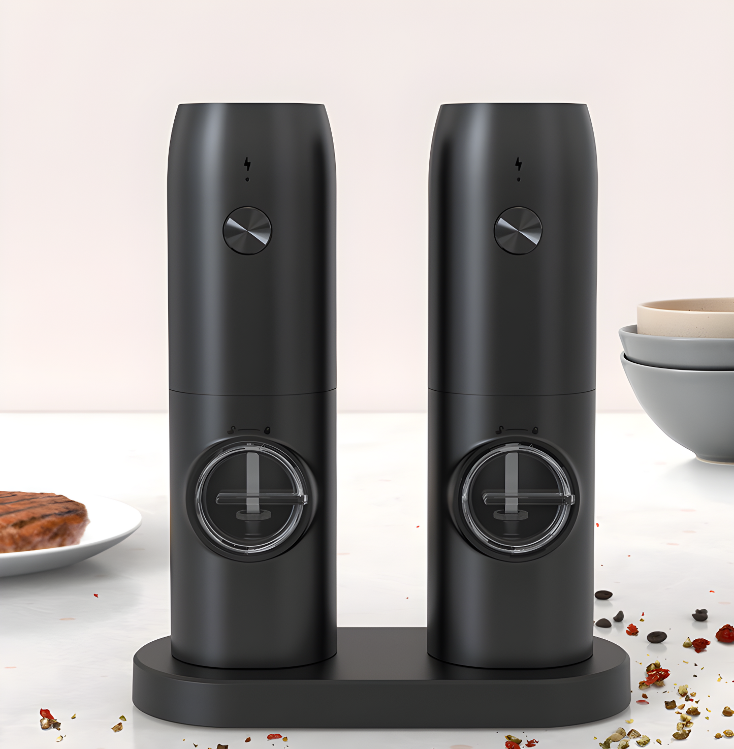 Electric Kitchen Grinder – USB Rechargeable (Single / 2-Pack)