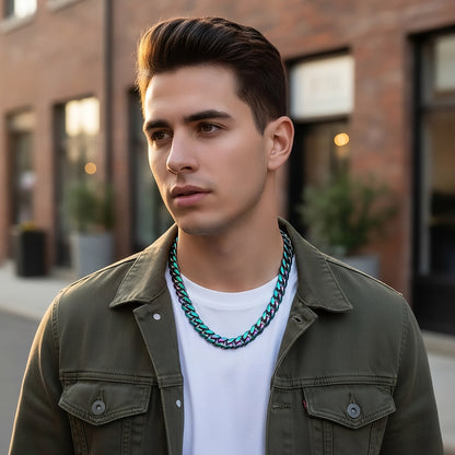 Stainless Steel Cuban Necklace