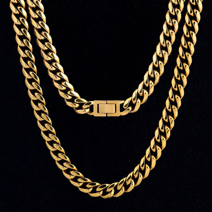 Stainless Steel Cuban Necklace