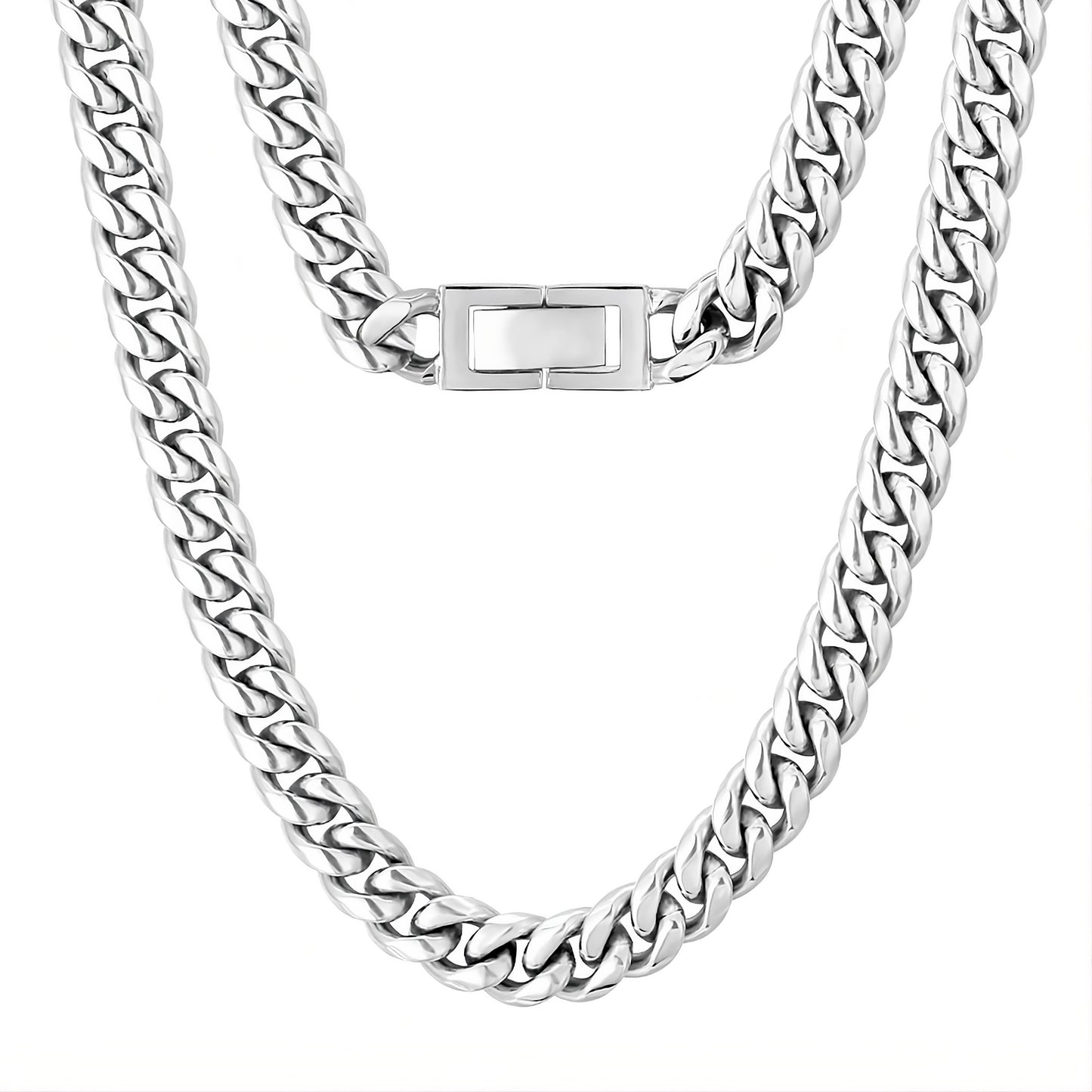 Stainless Steel Cuban Necklace