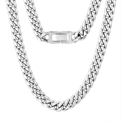 Stainless Steel Cuban Necklace