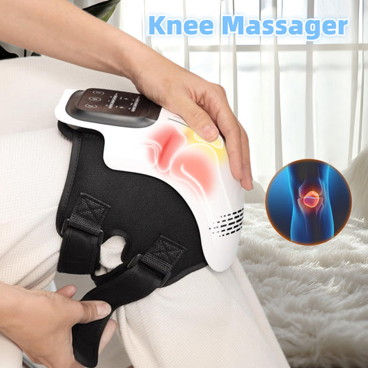 Intelligent Electric Knee Massager – Heating, Vibration, Infrared Pain Relief