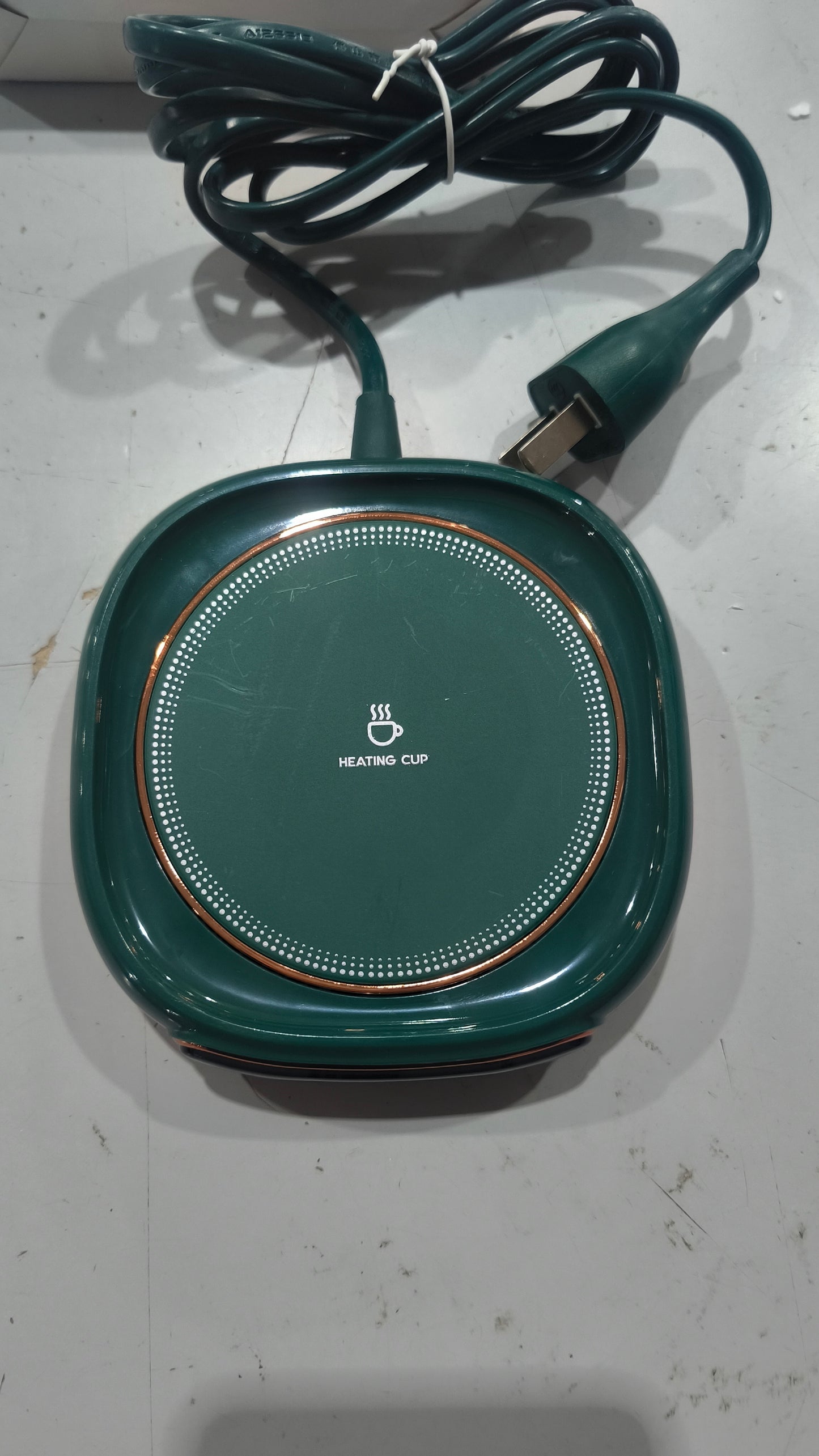 Smart USB Coffee Mug Warmer – Desktop Heating Coaster for Coffee, Tea & Cocoa